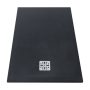 Marmy Dolomite 90x140 zuhanytálca Cavalli Black 80 7853 90 14 54 +ajándék szifon