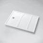 Marmy Dolomite 100x140 zuhanytálca Prada White 80 7911 10 14 50 +ajándék szifon