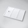 Marmy Loft 100x120 zuhanytálca Prada White 807982101250 +ajándék szifon
