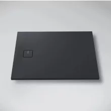  Marmy Loft 100x120 zuhanytálca Cavalli Black 807982101254 +ajándék szifon