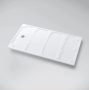 Marmy Basalto 90x140 zuhanytálca Prada White 808111901450 +ajándék szifon