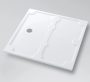 Marmy Basalto 80x80 zuhanytálca Prada White 808112808050 +ajándék szifon
