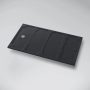 Marmy Basalto 70x140 zuhanytálca Cavalli Black 808114701454 +ajándék szifon