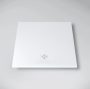 Marmy Basalto 100x100 zuhanytálca Prada White 808121101050 +ajándék szifon