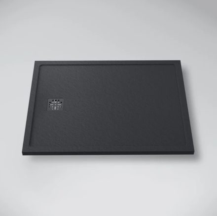 Marmy Dolomite Pro 80x120 zuhanytálca Cavalli Black 808184801254 +ajándék szifon