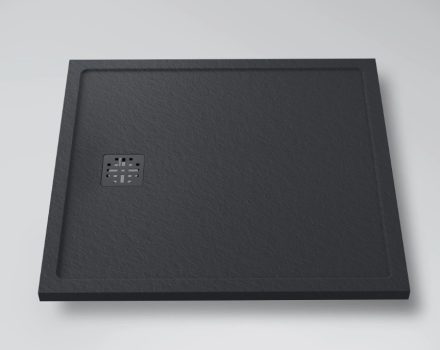Marmy Dolomite Pro 70x90 zuhanytálca Cavalli Black 808217709054 +ajándék szifon