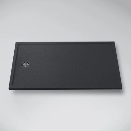 Marmy Dolomite Pro 70x140 zuhanytálca Cavalli Black 808220701454 +ajándék szifon