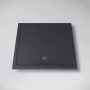 Marmy Dolomite Pro 80x80 zuhanytálca Cavalli Black 808221808054 +ajándék szifon