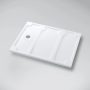 Marmy Dolomite Pro 80x100 zuhanytálca Prada White 808222801050 +ajándék szifon