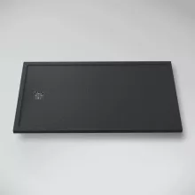  Marmy Dolomite Pro 80x140 zuhanytálca Cavalli Black 808223801454 +ajándék szifon
