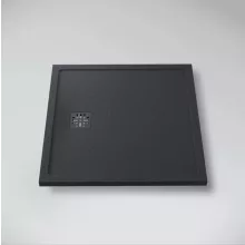   Marmy Dolomite Pro 90x90 zuhanytálca Cavalli Black 808225909054 +ajándék szifon