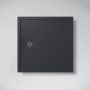 Marmy Dolomite Pro 90x90 zuhanytálca Cavalli Black 808225909054 +ajándék szifon