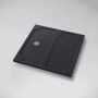 Marmy Dolomite Pro 90x90 zuhanytálca Cavalli Black 808225909054 +ajándék szifon