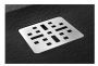 Marmy Dolomite Pro 90x90 zuhanytálca Cavalli Black 808225909054 +ajándék szifon