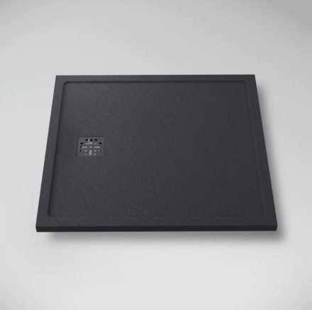 Marmy Dolomite Pro 90x100 zuhanytálca Cavalli Black 808226901054 +ajándék szifon