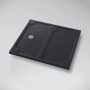 Marmy Dolomite Pro 90x100 zuhanytálca Cavalli Black 808226901054 +ajándék szifon