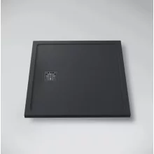   Marmy Dolomite Pro 100x100 zuhanytálca Cavalli Black 808230101054 +ajándék szifon