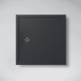Marmy Dolomite Pro 100x100 zuhanytálca Cavalli Black 808230101054 +ajándék szifon