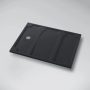 Marmy Dolomite Pro 100x120 zuhanytálca Cavalli Black 808231101254 +ajándék szifon
