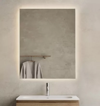 Marmy SECRET tükör 70x80 cm (LED 6000k, körbe hangulatvilágítás) 90 11 23 70 80 01