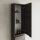 Marmy Code függesztett 160x35 fali szekrény 2 ajtóval, fekete fogantyúk, laminált Tabacco 902016351199