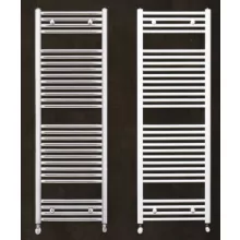   Zehnder Aura fürdőszobai íves törölözőszárítós csőradiátor 496x1856 mm, fehér PBTZ-180-050