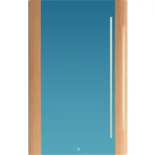   Pino Art Venus ART T60 Szenzoros fürdőszobai tükör 59x92 LED világítással, tölgy 0448H