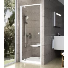   Ravak Pivot PDOP1-80 zuhanyajtó (fehér/fehér-transparent) 03G40101Z1