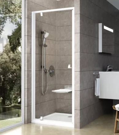 Ravak Pivot PDOP1-80 zuhanyajtó (fehér/fehér-transparent) 03G40101Z1