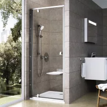   Ravak Pivot PDOP1-90 zuhanyajtó (szatén-transparent) 03G70U00Z1
