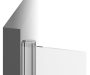 Ravak Chrome CSD1-80 zuhanyajtó (fehér-transparent) 0QV40100Z1