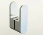 Ravak Chrome CSD1-90 zuhanyajtó (szatén-transparent) 0QV70U00Z1