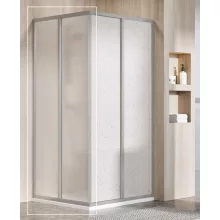   Ravak Supernova SRV2-80 sarokbelépős zuhanykabin ajtó (szatén+Pearl) 14V40UO211
