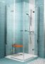 Ravak SmartLine SMSRV4-80 zuhanykabin (króm-transparent) 1SV44A00Z1