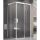 Ravak Matrix MSRV4-80/80 zuhanykabin krómhatású-Transparent 1WV44C00Z1