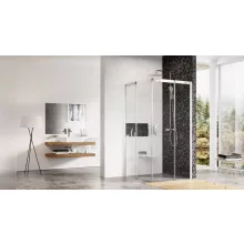   Ravak Matrix MSRV4-80/80 zuhanykabin szatén-Transparent 1WV44U00Z1