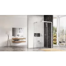   Ravak Matrix MSRV4-100/100 zuhanykabin szatén-Transparent 1WVAAU00Z1
