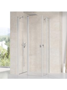   Ravak Chrome CRV2-80 zuhanykabin (szatén-transparent) 1QV40U00Z1