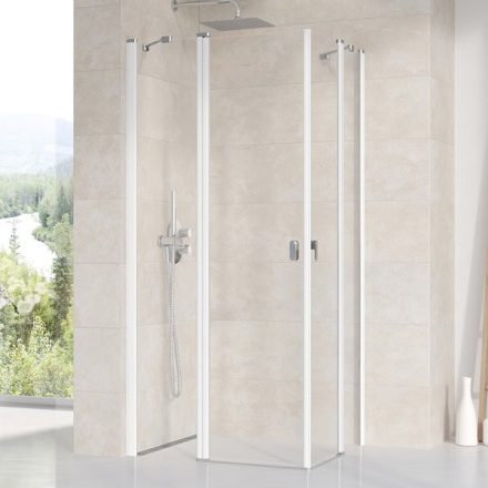 Ravak Chrome CRV2-100 zuhanykabin (fehér-transparent) 1QVA0100Z1
