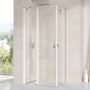 Ravak Chrome CRV2-100 zuhanykabin (fehér-transparent) 1QVA0100Z1