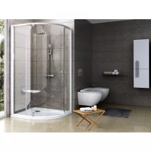   Ravak Pivot PSKK3-80 zuhanykabin króm fogantyúval (fehér-transparent) 37644100Z1