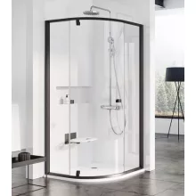   Ravak Pivot PSKK3-80 zuhanykabin (fekete-transparent) 37644300Z1