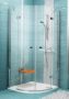 Ravak SmartLine SMSKK4-80 zuhanykabin (króm-transparent) 3S244A00Y1