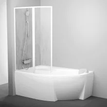   Ravak VSK2 Rosa balos kádparaván 160 (fehér-rain) 76L9010041