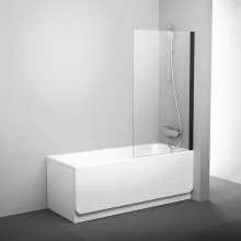  Ravak Pivot PVS1-80 kádparaván (fekete+Transparent) 79840300Z1