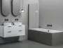 Ravak Nexty NVS1-80 kádparaván (fekete+Transparent) 7O840300Z1