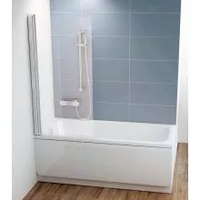   Ravak CVS1-80 kádparaván balos (fehér - transparent) 7QL40100Z1