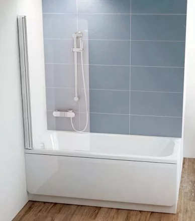 Ravak CVS1-80 kádparaván balos (fehér - transparent) 7QL40100Z1
