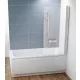 Ravak CVS1-80 jobbos kádparaván (fehér - transparent) 7QR40100Z1