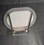 Ravak Chrome Clear zuhanykabin ülőke, rozsdamentes B8F0000029